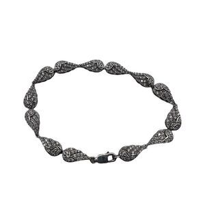 SJD 925 Lovemore Sterling Silver Ladys Angel Wing Rhinestone Bracelet Gift